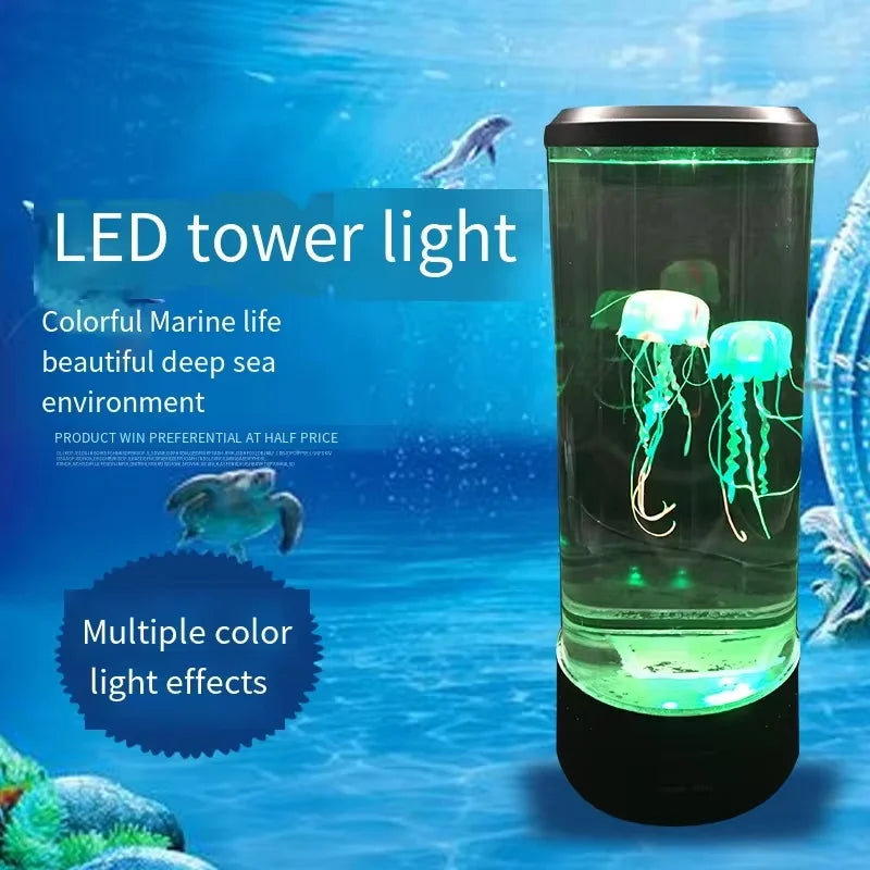Jellyfish Lamp: Oceanic Wonder for Home