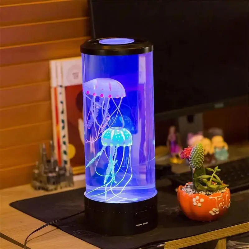 Jellyfish Lamp: Oceanic Wonder for Home