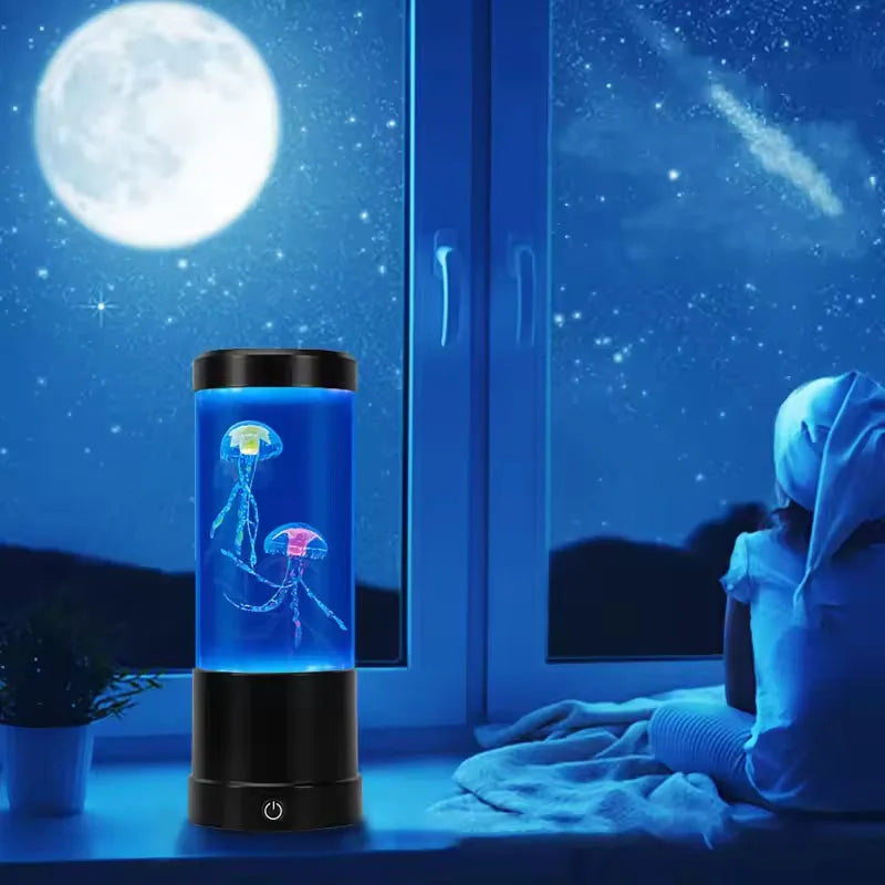 Jellyfish Lamp: Oceanic Wonder for Home