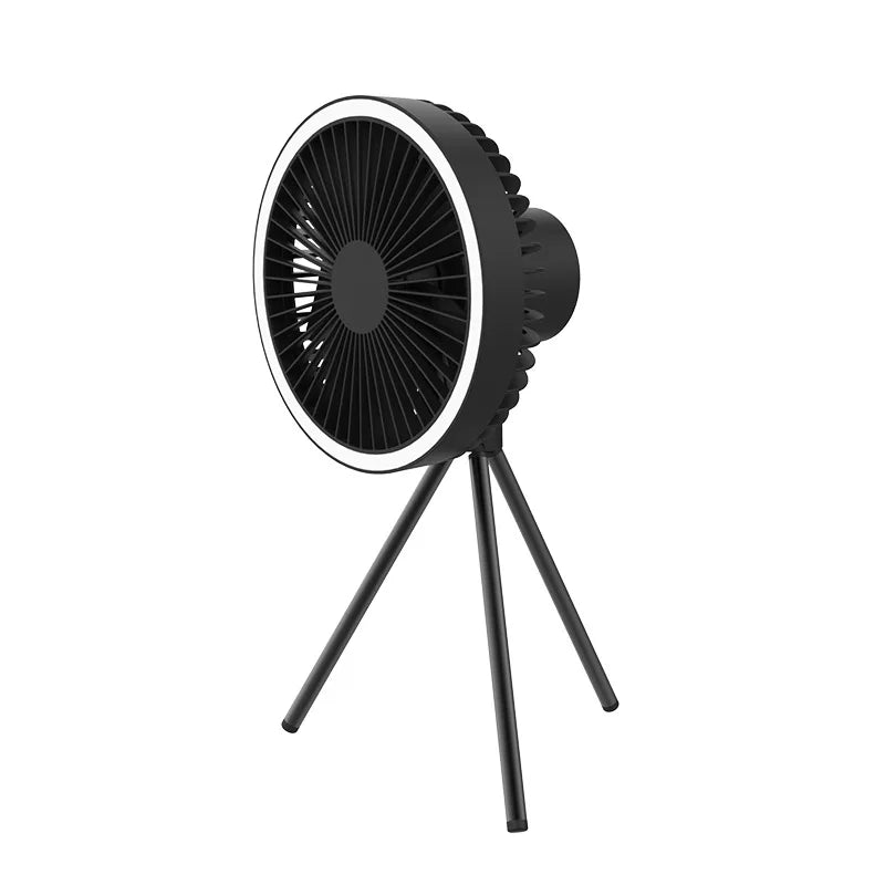 Portable 3-in-1 Camping Fan with PowerBank