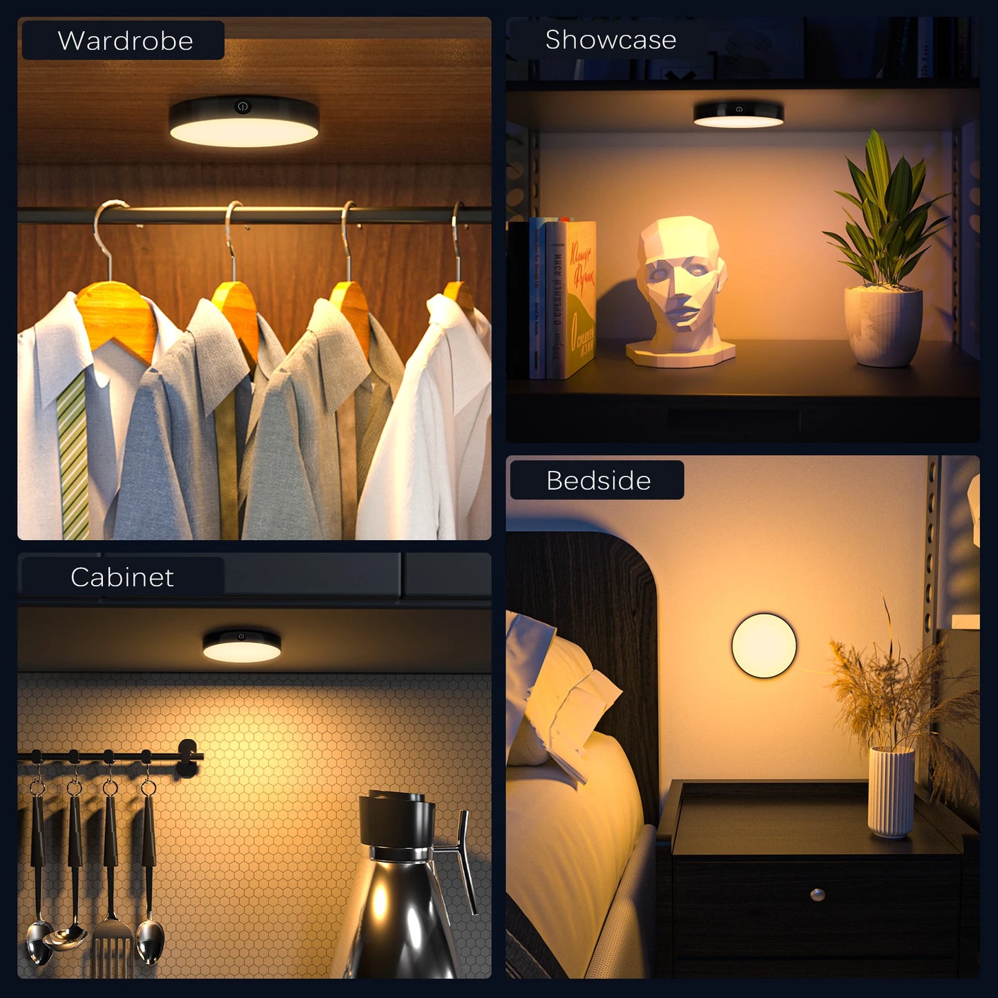Touch-Controlled LED Night Light