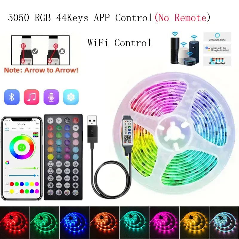 Colorful Ambiance with WiFi LED Strips