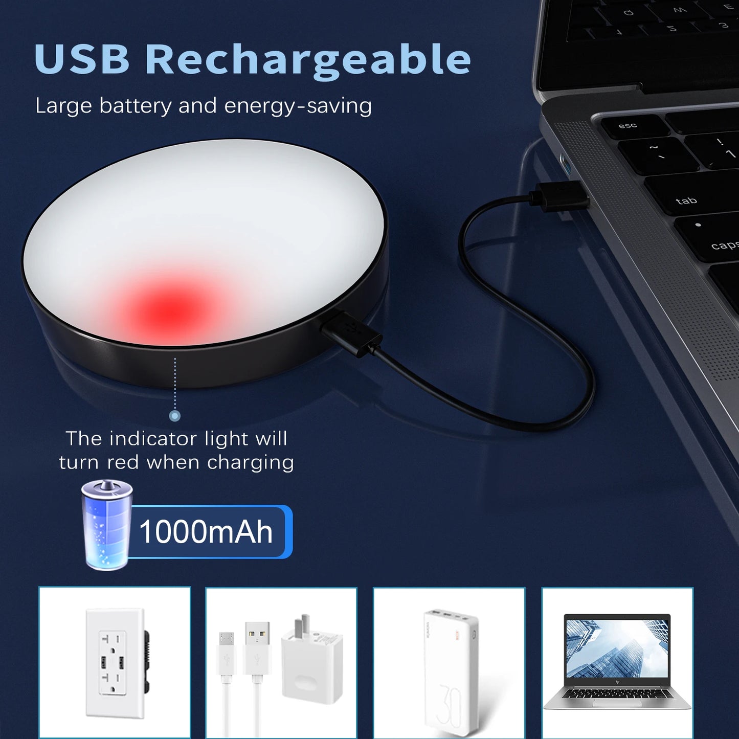 Touch-Controlled LED Night Light