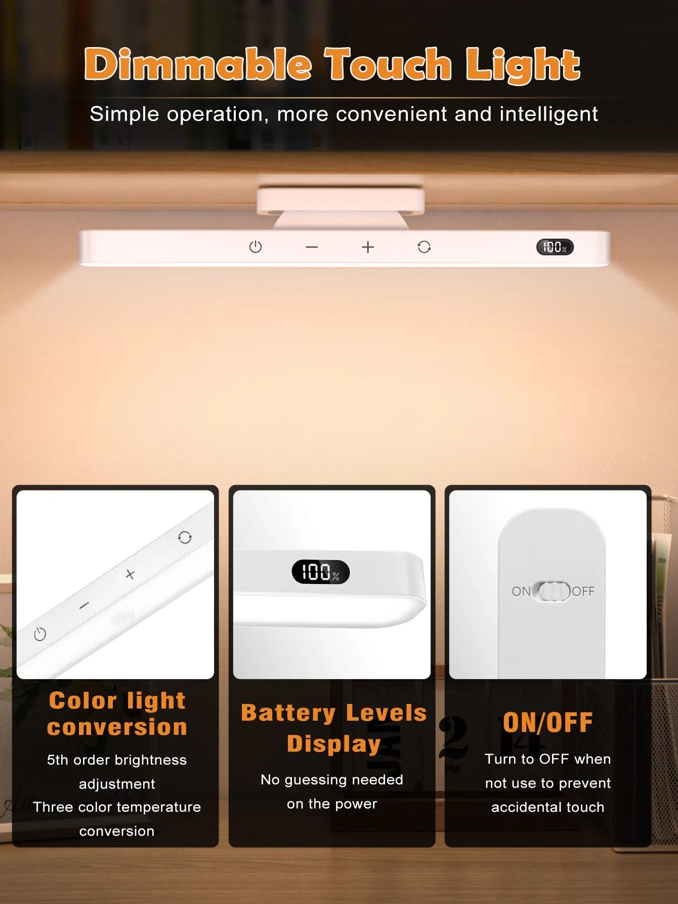 LED Touch Lamp: Portable Light Solution