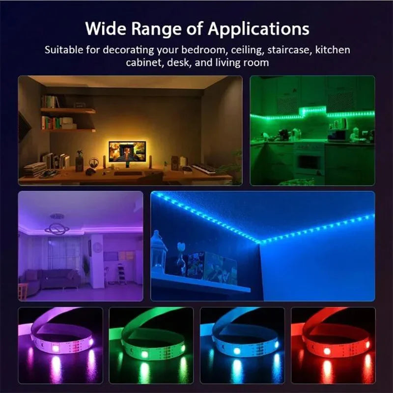 Colorful Ambiance with WiFi LED Strips