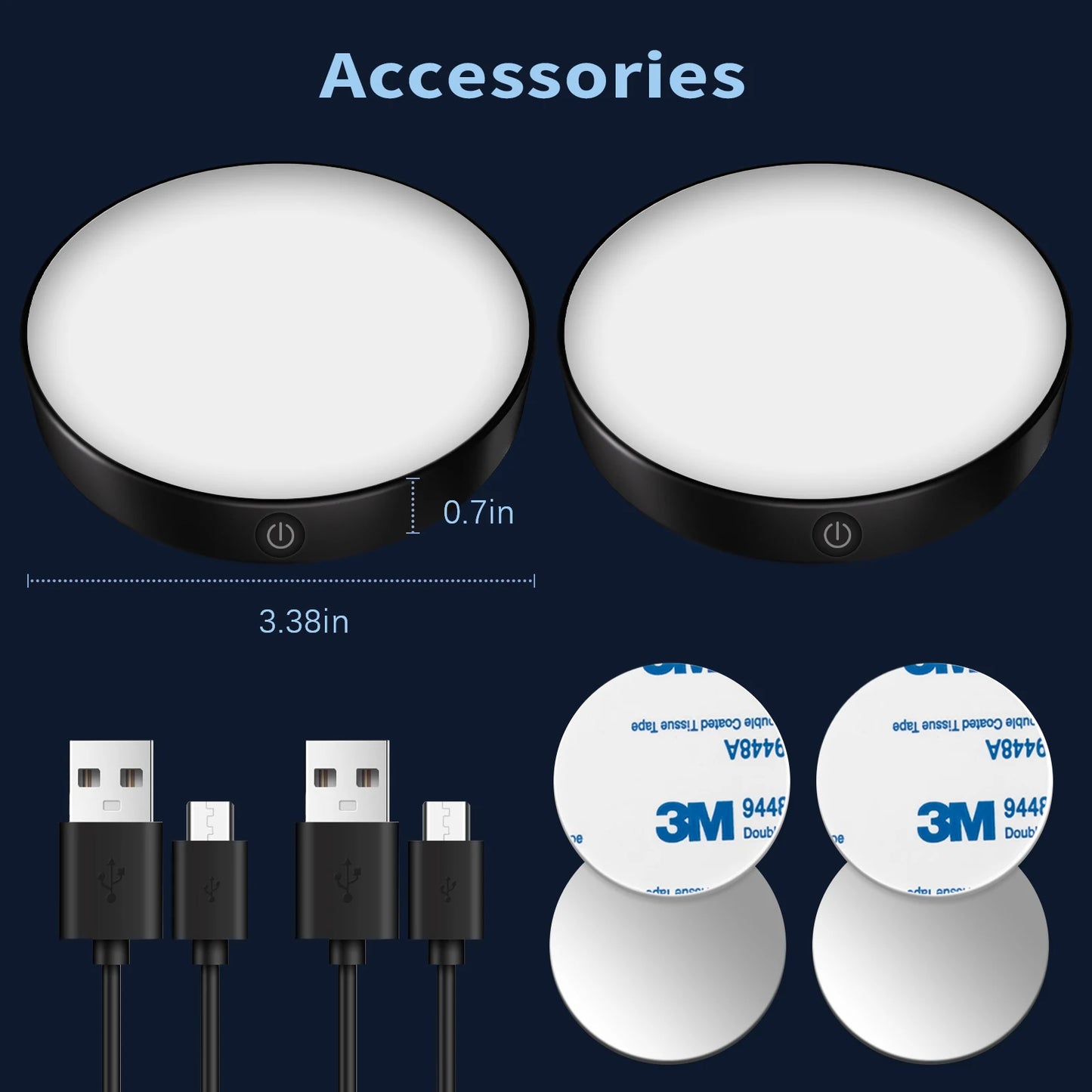 Touch-Controlled LED Night Light