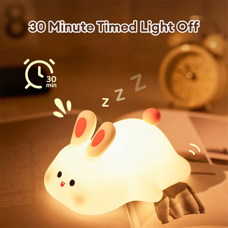 Cute LED Night Light Touch Sensor Cartoon Kid'S