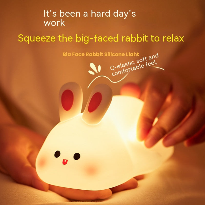 Cute LED Night Light Touch Sensor Cartoon Kid'S