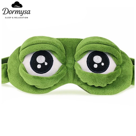 DORMYSA 3D Sad Frog Sleep Mask