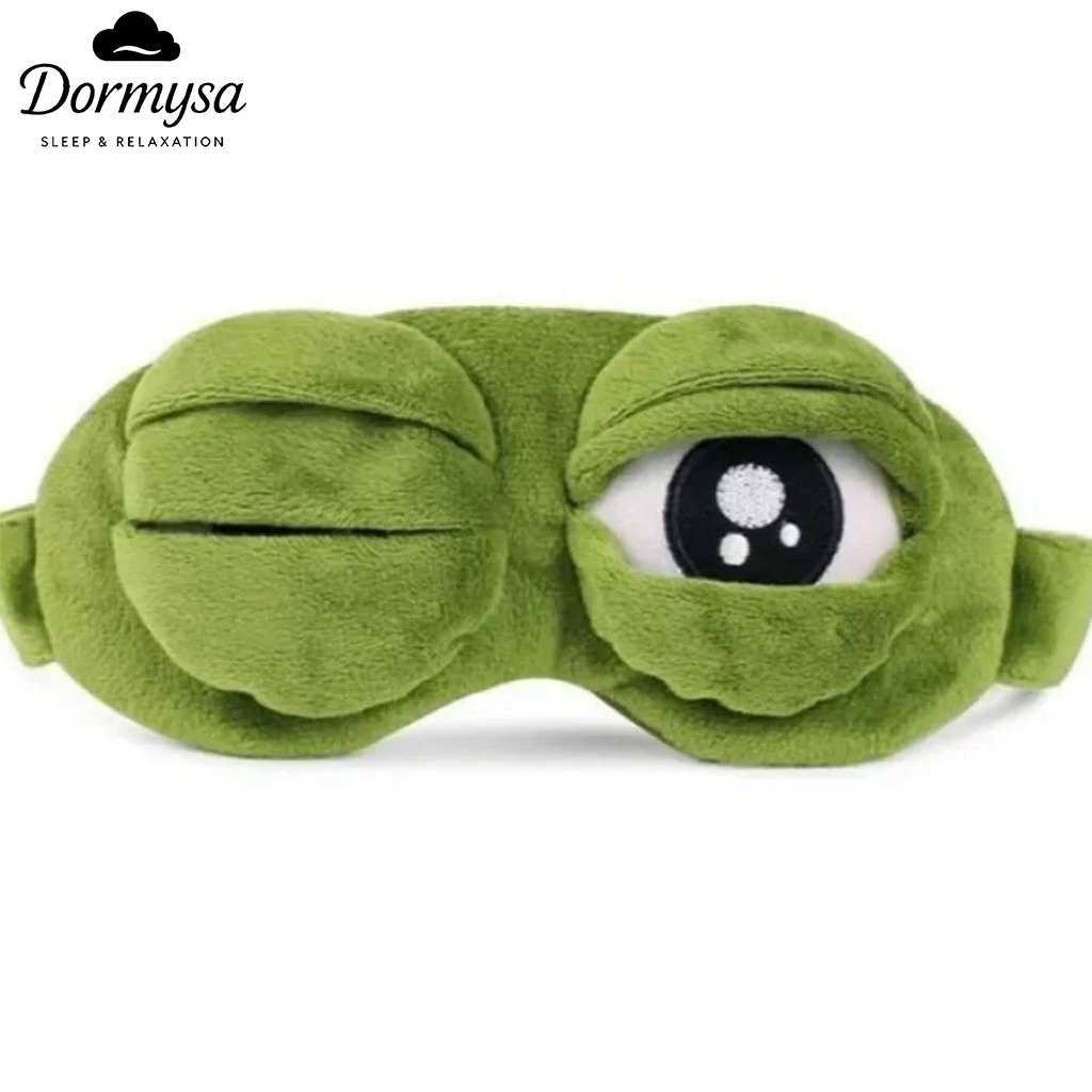 DORMYSA 3D Sad Frog Sleep Mask
