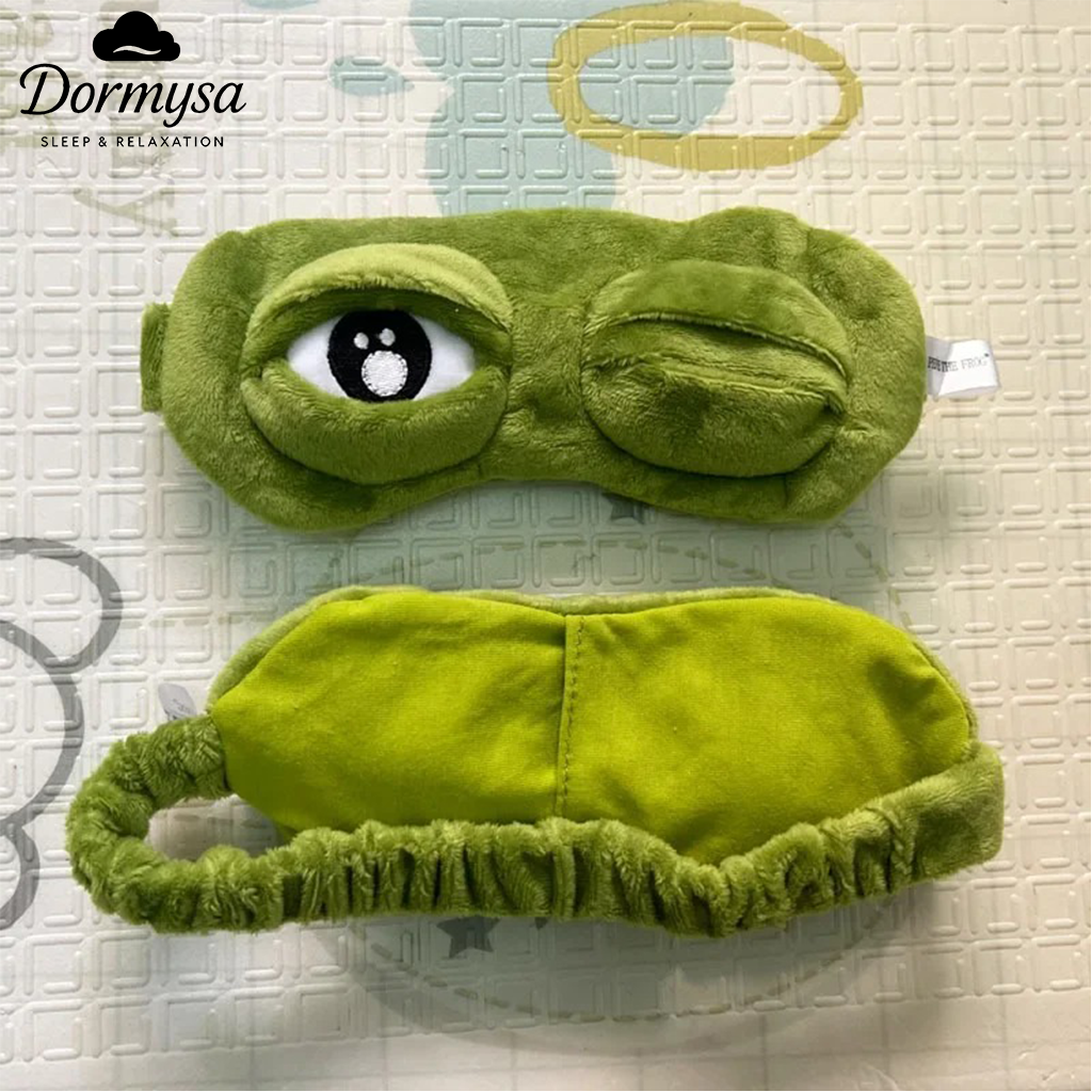 DORMYSA 3D Sad Frog Sleep Mask