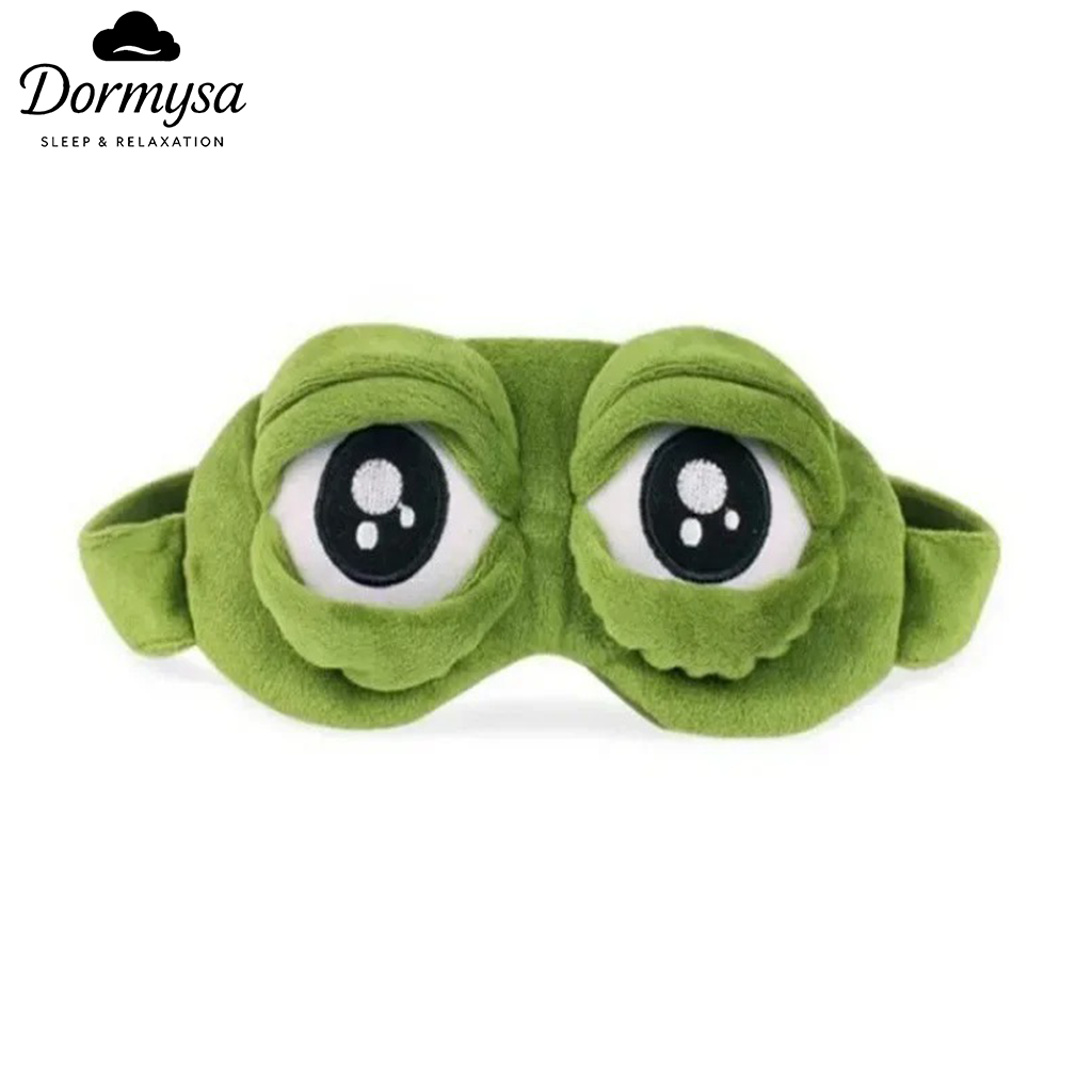 DORMYSA 3D Sad Frog Sleep Mask