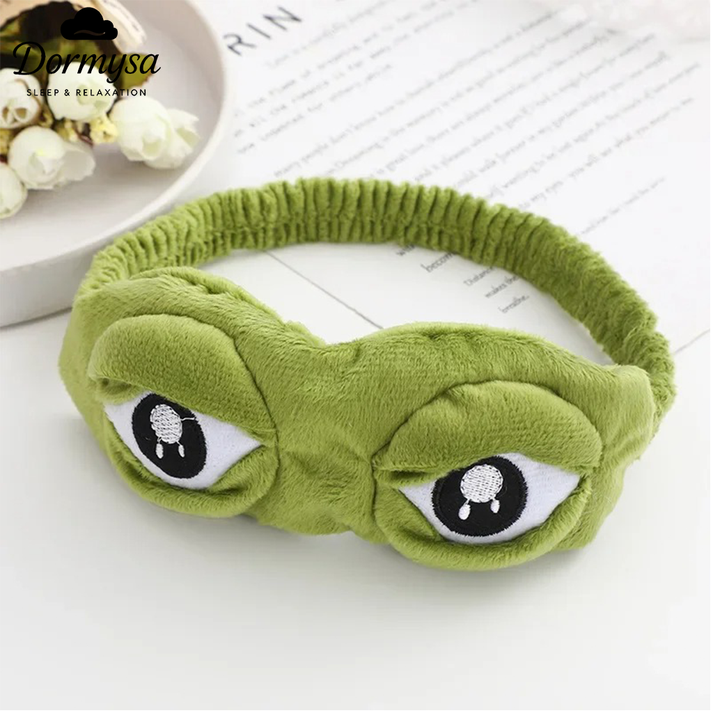 DORMYSA 3D Sad Frog Sleep Mask