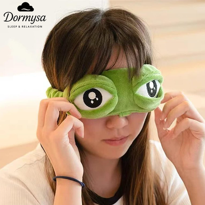 DORMYSA 3D Sad Frog Sleep Mask