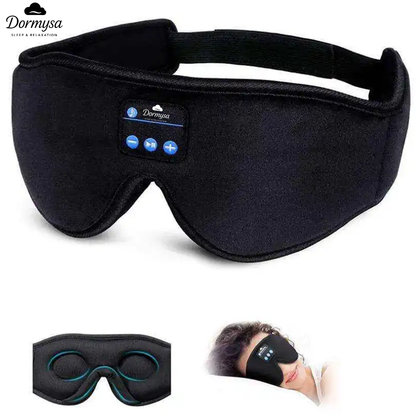 DORMYSA 3D Bluetooth Sleep Mask with Headphones