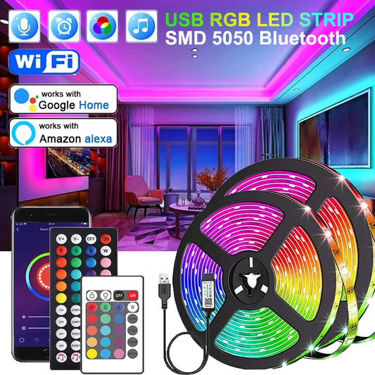 Colorful Ambiance with WiFi LED Strips